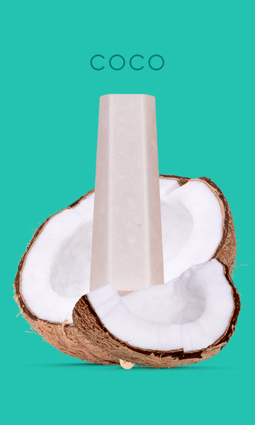 paletas de coco natural