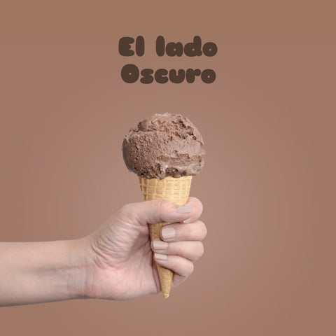 EL LADO OBSCURO - CHOCOLATE SIN AZUCAR 1/2 LT